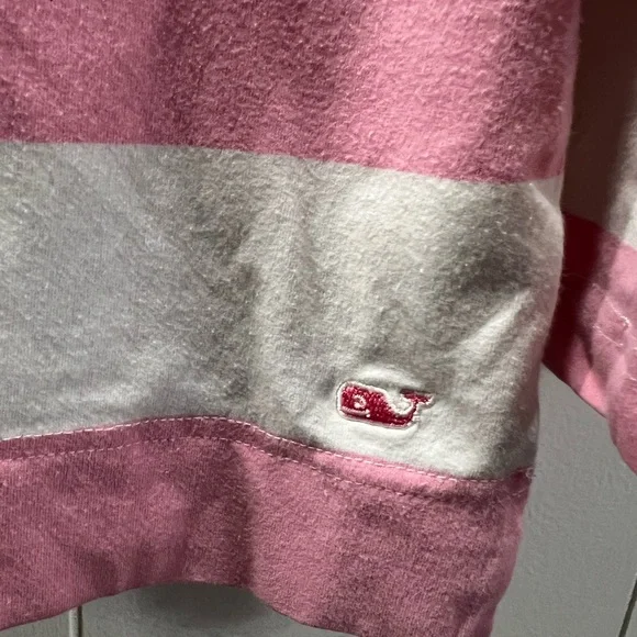 Vineyard Vines|Striped Hoodie Shirt|Size Small - Picture 2 of 5